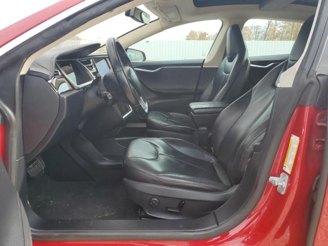5YJSA1BC9DFP10363 - 2013 TESLA MODEL S Կարմիր լուսանկար 7