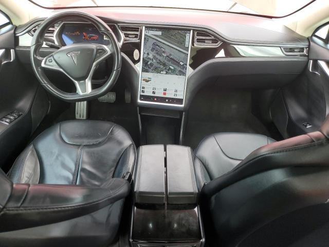 5YJSA1BC9DFP10363 - 2013 TESLA MODEL S Կարմիր լուսանկար 8