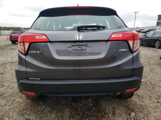 3CZRU6H30JG716420 - 2018 HONDA HR-V LX GRAY photo 6