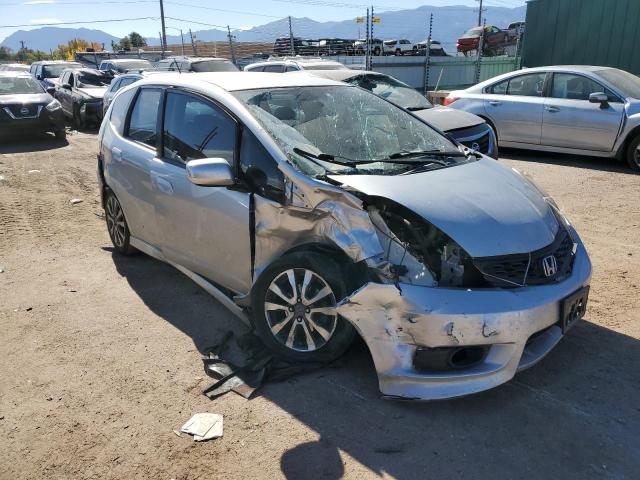 JHMGE8H58DC002967 - 2013 HONDA FIT SPORT SILVER photo 4