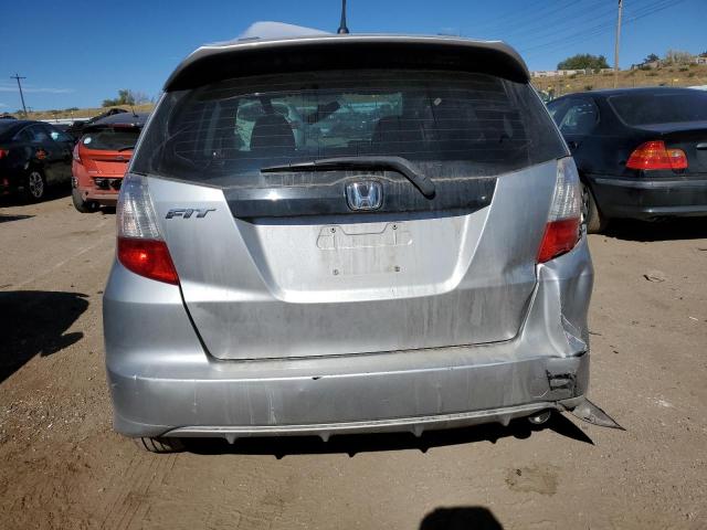 JHMGE8H58DC002967 - 2013 HONDA FIT SPORT SILVER photo 6