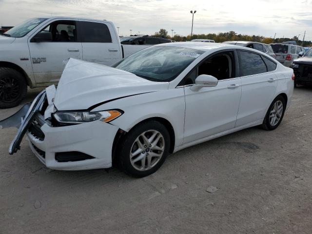 3FA6P0H73ER127670 - 2014 FORD FUSION SE WHITE photo 1