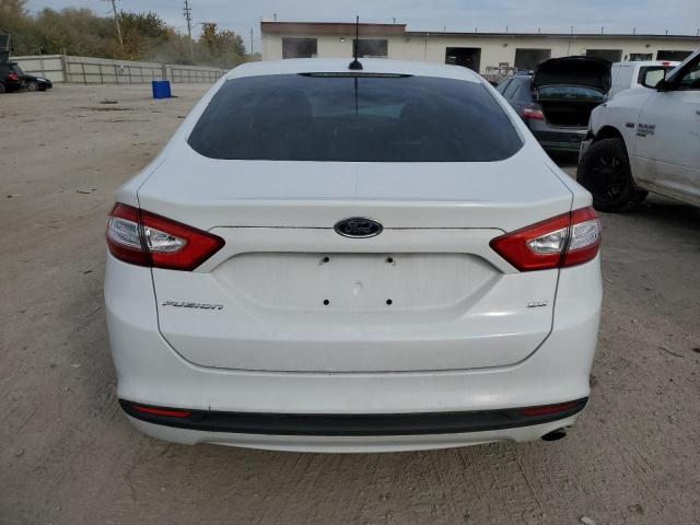 3FA6P0H73ER127670 - 2014 FORD FUSION SE WHITE photo 6