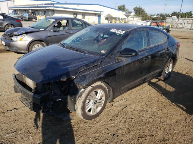 5NPD84LF0LH595828 - 2020 HYUNDAI ELANTRA SEL BLACK photo 1