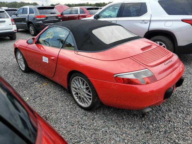 WP0CA2997XS653561 - 1999 PORSCHE 911 CARRERA RED photo 2