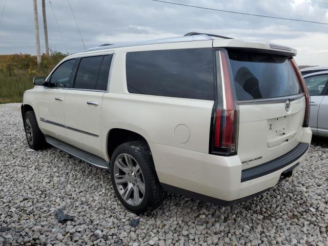 1GYS4HKJ3FR217039 - 2015 CADILLAC ESCALADE ESV LUXURY WHITE photo 2