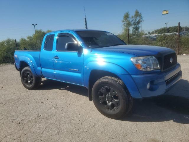 5TETU62N96Z303770 - 2006 TOYOTA TACOMA PRERUNNER ACCESS CAB BLUE photo 4