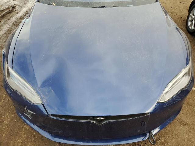 5YJSA1E20HF192488 - 2017 TESLA MODEL S ლურჯი ფოტო 11