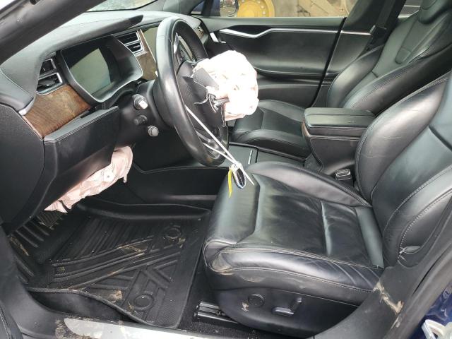 5YJSA1E20HF192488 - 2017 TESLA MODEL S ლურჯი ფოტო 7