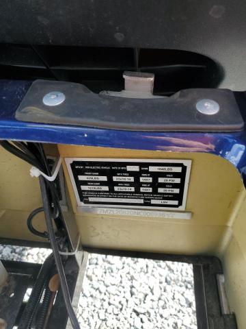 7MZL20820NC008936 - 2022 HDKP GOLF CART BLUE photo 10