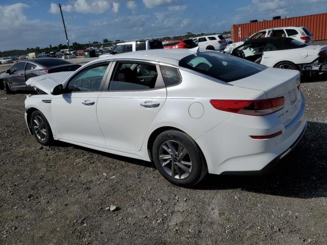 5XXGT4L36LG382167 - 2020 KIA OPTIMA LX WHITE photo 2