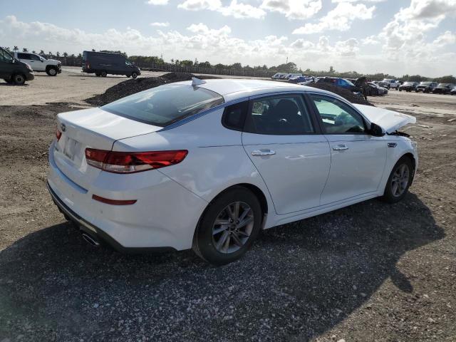 5XXGT4L36LG382167 - 2020 KIA OPTIMA LX WHITE photo 3