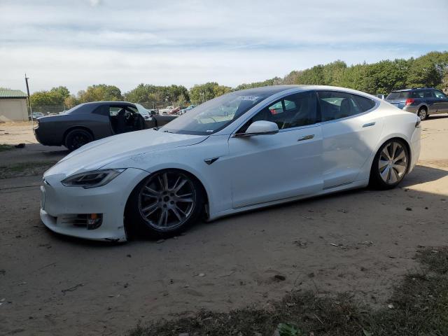 5YJSA1E29MF419106 - 2021 TESLA MODEL S WHITE photo 1
