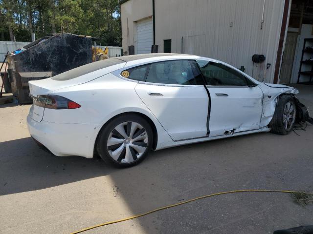 5YJSA1E29MF419106 - 2021 TESLA MODEL S WHITE photo 3
