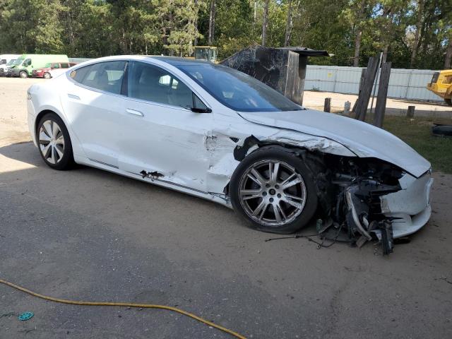 5YJSA1E29MF419106 - 2021 TESLA MODEL S WHITE photo 4