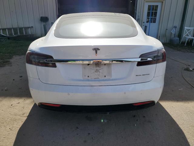 5YJSA1E29MF419106 - 2021 TESLA MODEL S WHITE photo 6