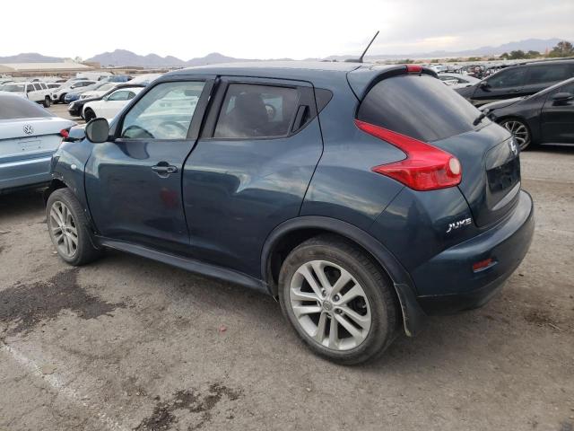 JN8AF5MV2ET359429 - 2014 NISSAN JUKE S TEAL photo 2