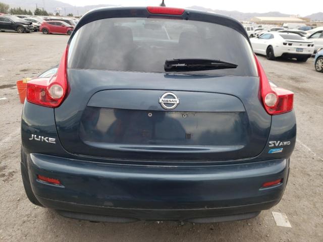 JN8AF5MV2ET359429 - 2014 NISSAN JUKE S TEAL photo 6