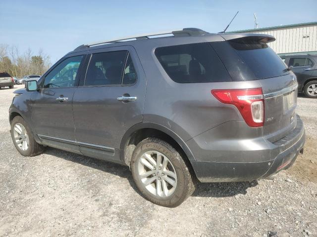 1FM5K8D80DGC09696 - 2013 FORD EXPLORER XLT GRAY photo 2