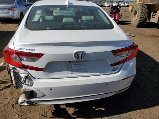 1HGCV2F94MA026473 - 2021 HONDA ACCORD TOURING WHITE photo 6