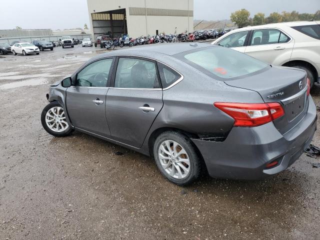 3N1AB7AP1JL627218 - 2018 NISSAN SENTRA S GRAY photo 2