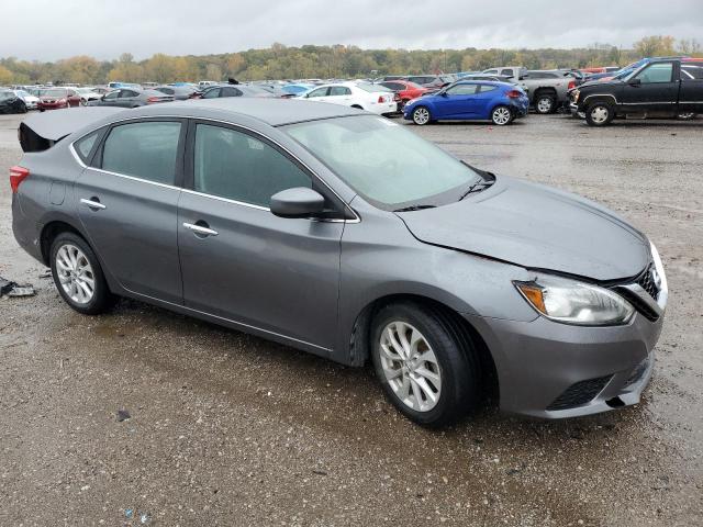 3N1AB7AP1JL627218 - 2018 NISSAN SENTRA S GRAY photo 4