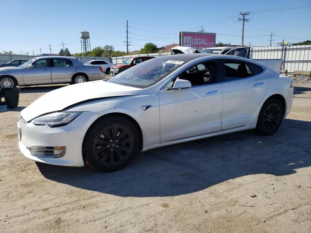 5YJSA1E27JF293615 - 2018 TESLA MODEL S WHITE photo 1