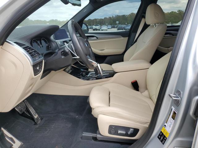 5UXTY9C01LLE59841 - 2020 BMW X3 XDRIVEM40I ვერცხლისფერი ფოტო 7