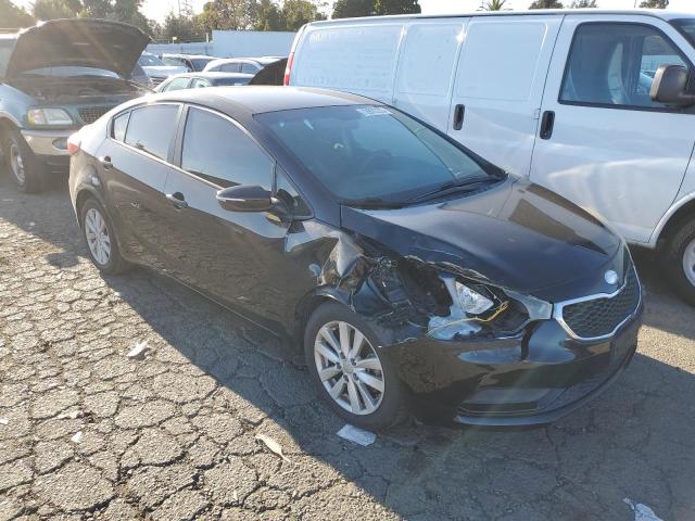 KNAFX4A68E5077738 - 2014 KIA FORTE LX BLACK photo 4