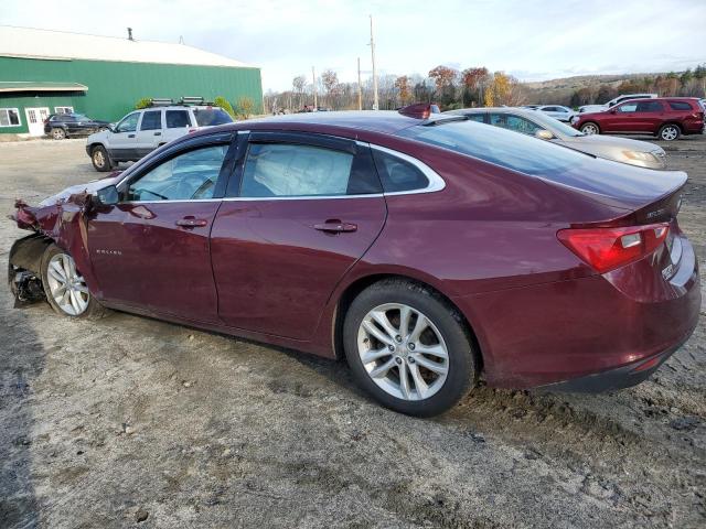 1G1ZE5ST4GF324646 - 2016 CHEVROLET MALIBU LT MAROON photo 2