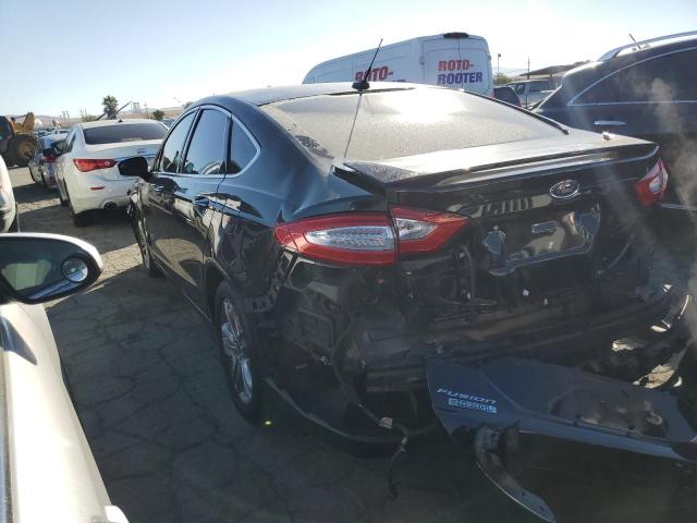 3FA6P0SU0FR245983 - 2015 FORD FUSION TITANIUM PHEV BLACK photo 2