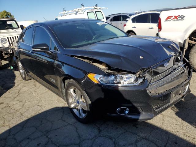 3FA6P0SU0FR245983 - 2015 FORD FUSION TITANIUM PHEV BLACK photo 4