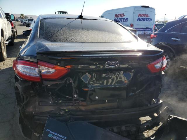 3FA6P0SU0FR245983 - 2015 FORD FUSION TITANIUM PHEV BLACK photo 6