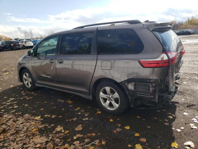 5TDKZ3DCXKS005677 - 2019 TOYOTA SIENNA LE GRAY photo 2