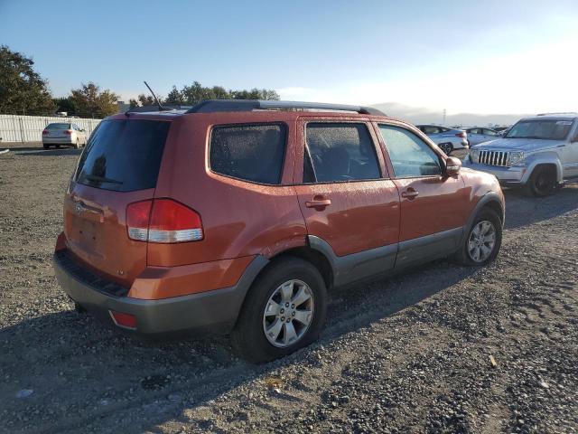 KNDJJ741X85008134 - 2008 KIA BORREGO LX ORANGE photo 3