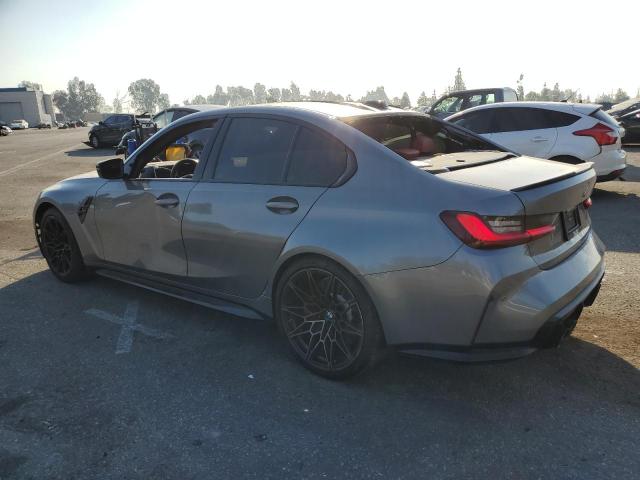 WBS33AY04PFP89350 - 2023 BMW M3 COMPETITION GRAY photo 2