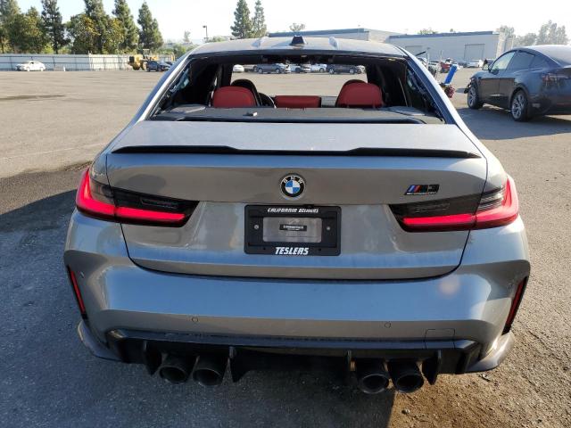 WBS33AY04PFP89350 - 2023 BMW M3 COMPETITION GRAY photo 6