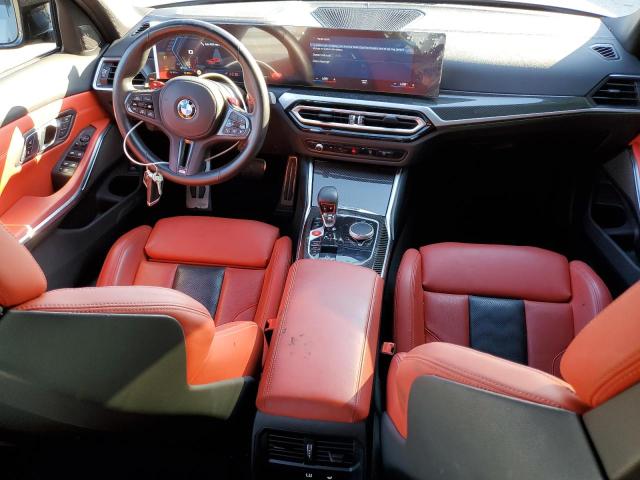 WBS33AY04PFP89350 - 2023 BMW M3 COMPETITION GRAY photo 8