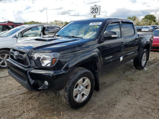 5TFJU4GN3DX034268 - 2013 TOYOTA TACOMA DOUBLE CAB PRERUNNER BLACK photo 1