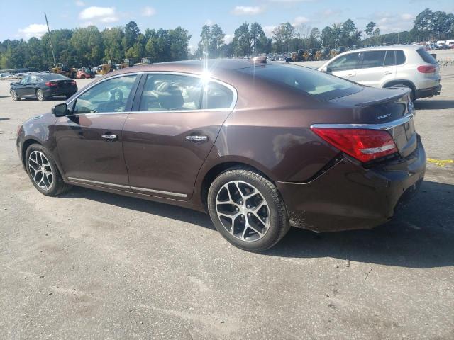 1G4G45G33GF268396 - 2016 BUICK LACROSSE SPORT TOURING BROWN photo 2
