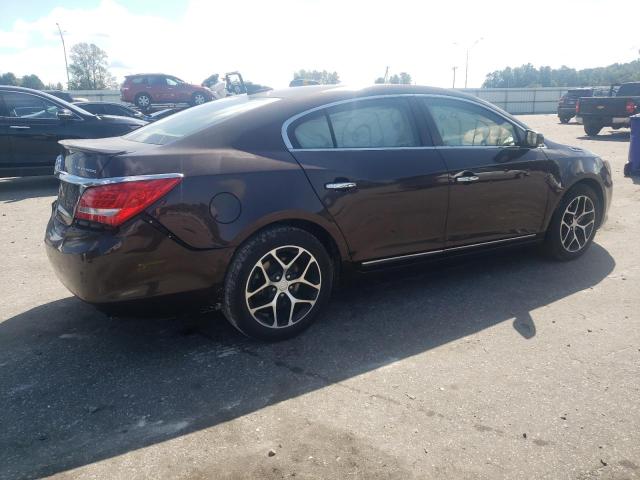 1G4G45G33GF268396 - 2016 BUICK LACROSSE SPORT TOURING BROWN photo 3