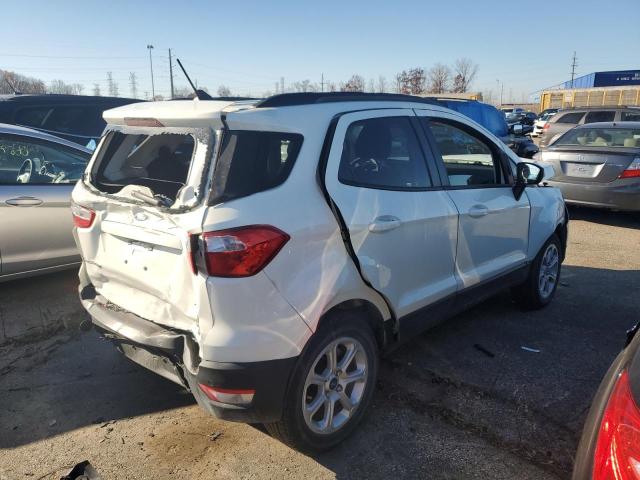 MAJ3S2GE4MC436025 - 2021 FORD ECOSPORT SE WHITE photo 3