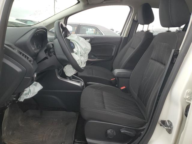 MAJ3S2GE4MC436025 - 2021 FORD ECOSPORT SE WHITE photo 7