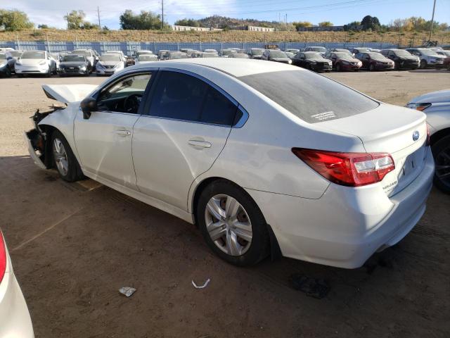 4S3BNBA64F3014287 - 2015 SUBARU LEGACY 2.5I WHITE photo 2