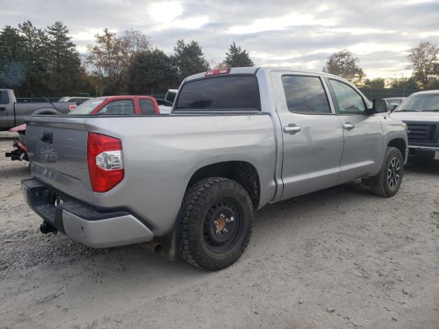 5TFHY5F10JX680144 - 2018 TOYOTA TUNDRA CREWMAX LIMITED SILVER photo 3