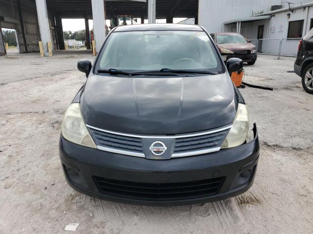 3N1BC13E38L447968 - 2008 NISSAN VERSA S BLACK photo 5