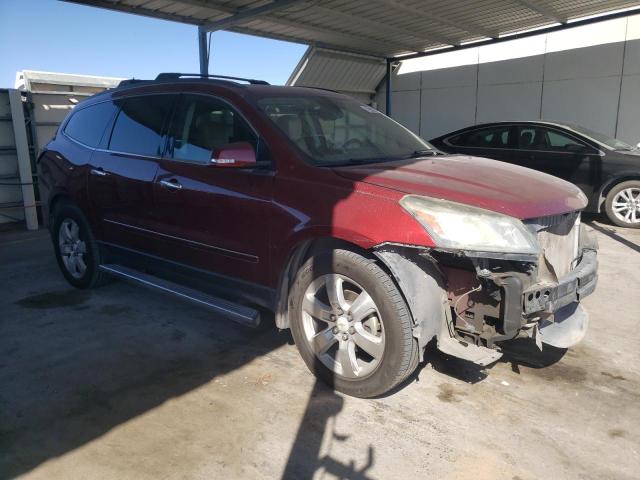 1GNKVJKD2GJ322795 - 2016 CHEVROLET TRAVERSE LTZ MAROON photo 4