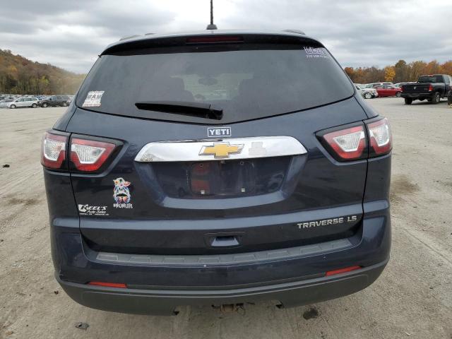 1GNKRFED2GJ115661 - 2016 CHEVROLET TRAVERSE LS BLUE photo 6