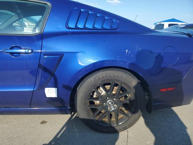 1ZVBP8AM1E5261455 - 2014 FORD MUSTANG BLUE photo 12