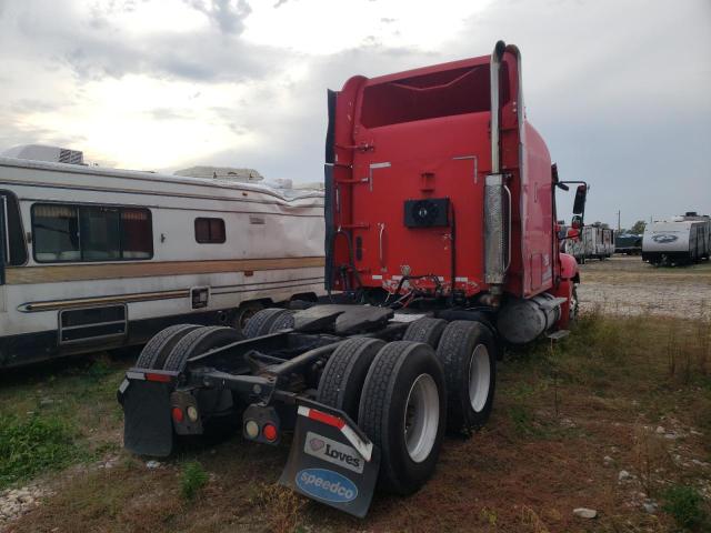 1FUJA6CK57LW57668 - 2007 FREIGHTLINER CONVENTION COLUMBIA RED photo 4